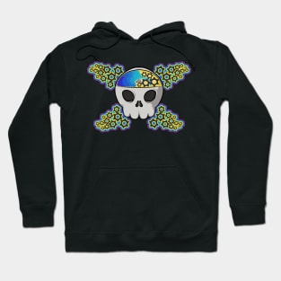 Psychologists crew Jolly Roger pirate flag (no caption) Hoodie